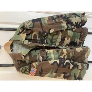 Vintage U.S. Army Woodland Camo BDU Jacket – Golden MFG Co.